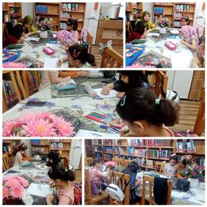 طرح اوقات فراغت :کلاس آموزش نقاشی