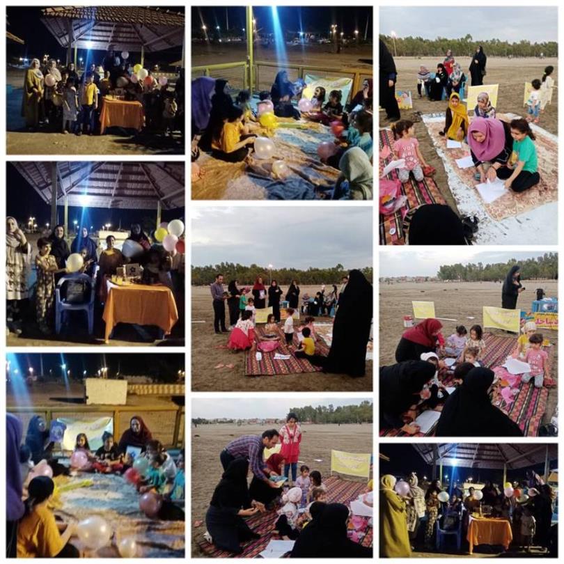 جشن عید غدیر در ساحل چپکرود